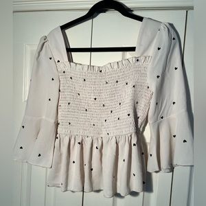 3/$30 Shein Smocked Top